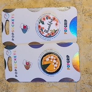 Popsockets  pumpkin pie and thankful